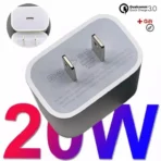 Original 20W USB-C Power Adapter – Fast Charging PD Charger for iPhone, iPad & Android Devices