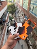 Luxury Cow Print Leather Phone Case for iPhone 13/14/15/16/17 Pro Max & Samsung S25/S26 Ultra – Premium Soft Protective Cover
