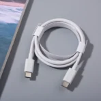 Original iPhone 17 Pro Max Charging Cable Fast Charge Type-C to Lightning Data Cable – High Speed Sync & PD Support – Durable White Cable - Image 5